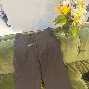 Massimo Dutti Grey Suit Pants